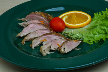 Roasted duck breast