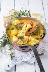 Fish Stew in Casserolle