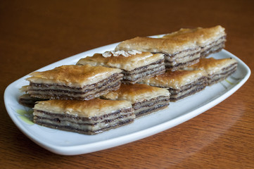 Dessert baklava