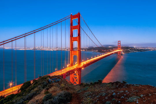 Golden Gate Bridge in San Francisco Kalifornien