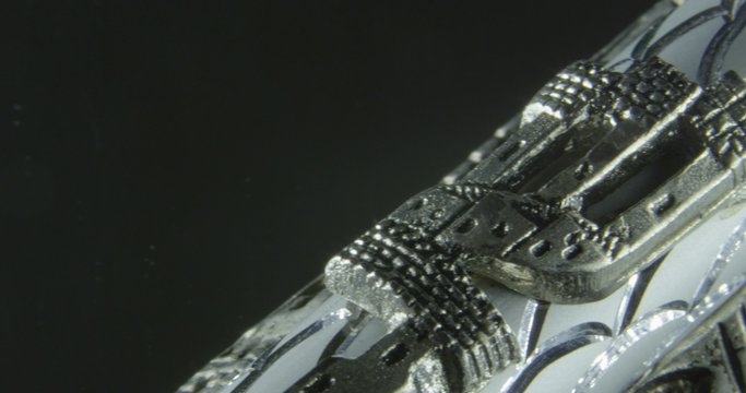 Silver mezuzah judaism.