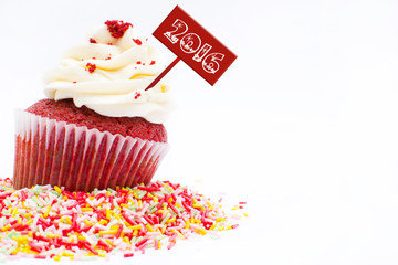 Cupcake 2016 new year