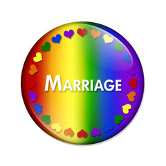 LGBT Marriage Button