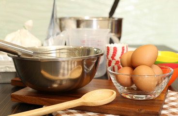 Cake Baking Preparation Tools