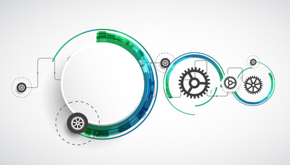 Abstract color technology computer technology business backgroun