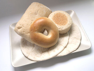 various types of bread