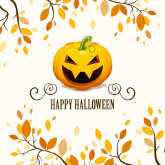 Vector Illustration of a Halloween Design