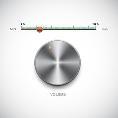 Volume control panel
