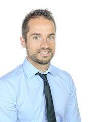 portrait of a young businessman