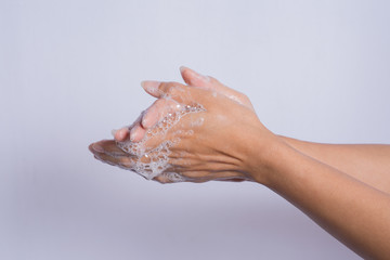 How to clean your hands.