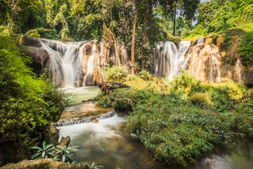 Tharnsawan waterfall in Thailand