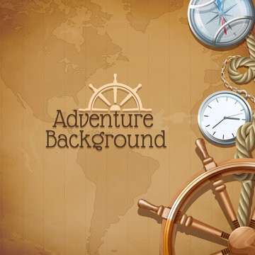 Adventure Map Background