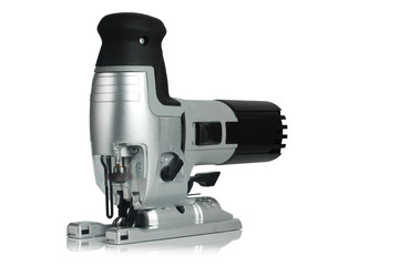 jig saw on a white background