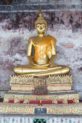 Buddha at Wat Suthat Thepwararam - Bangkok, Thailand : Historical and Public place