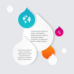 Vector colorful info graphics for your business presentations.