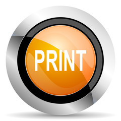 print orange icon