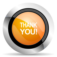 thank you orange icon