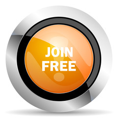 join free orange icon