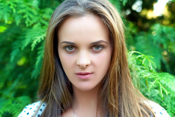 Fototapeta premium girl in Park