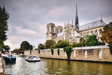 Fototapeta na wymiar Notre-Dame, Paris