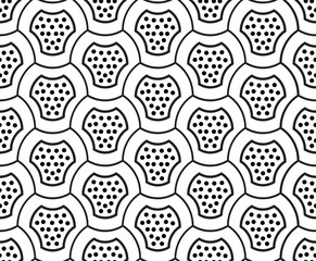 Seamless abstract geometric pattern