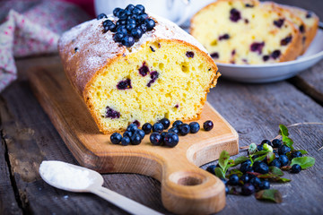 blueberry cake