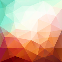Vector abstract geometric background with triangle