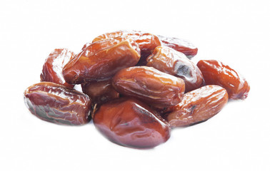  Dried Dates Isolated