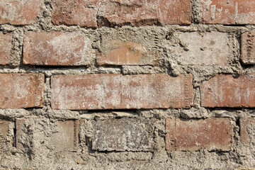 Brick wall as a backgound