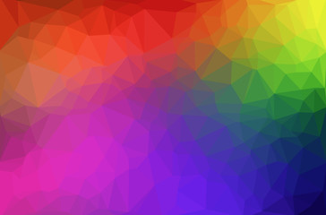 Fototapeta premium Abstract polygon geometric background.