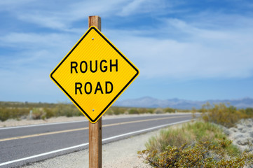 Rough Road Sign