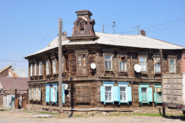 Old wooden house