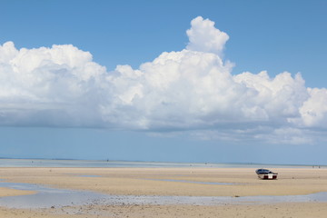 Boats on a Dried Up Beach