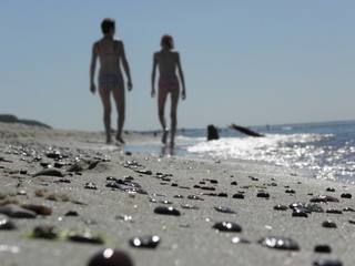 Spacer po plaży