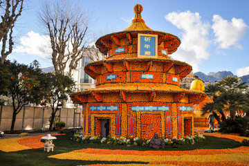 Palais de P&eacute;kin &agrave; la f&ecirc;te du citron