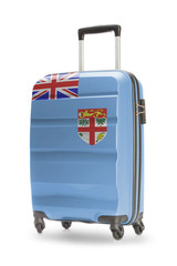 Suitcase with national flag on it - Fiji
