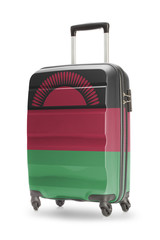 Suitcase with national flag on it - Malawi