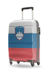Suitcase with national flag on it - Slovenia