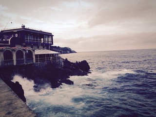 restaurant bord de mer en espagne