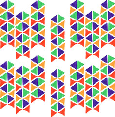 Fototapeta na wymiar abstract seamless hand draw pattern triangle