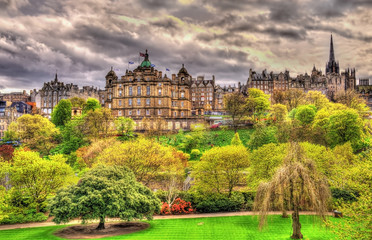 Bank of Scotland building in Edinburgh