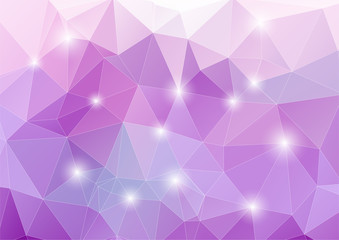 abstract polygonal background.Vector Illustration