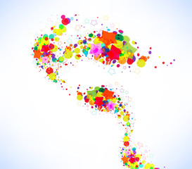 Abstract colorful background