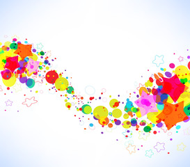 Abstract colorful background