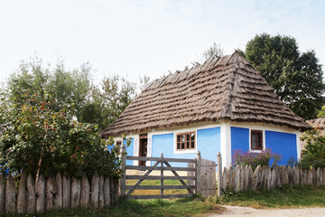 Old blue house