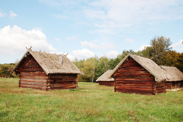 Sample of old  cattle barn