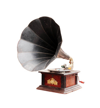 Old gramophone