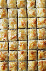 Eastern sweets, top view