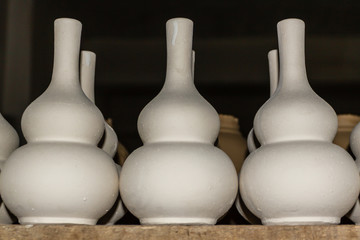 Fototapeta na wymiar New ceramics and glazes