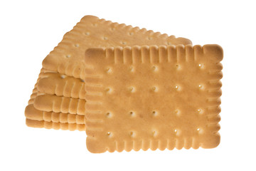 Biscuits / Biscuits isolated on white background
